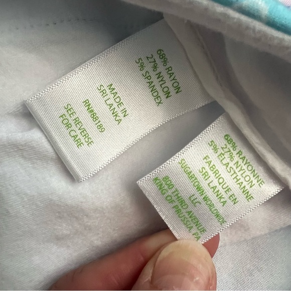 Lilly Pulitzer 5” Callahan Knit Shorts Blue Ibiza Now You Sea Me - Picture 5 of 7